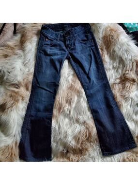 Hudson Boot Cut Jeans Dark Wash